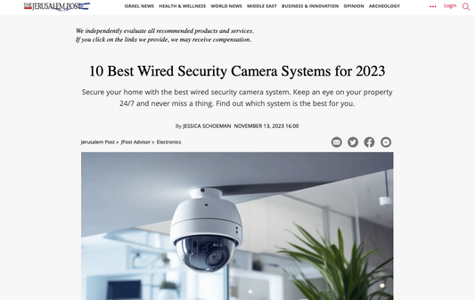 10 Best Wired Security Camera Systems for 2023 - Jerusalem Post - November 2023