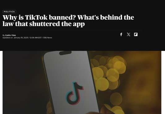 Why is TikTok banned? What's behind the law that shuttered the app