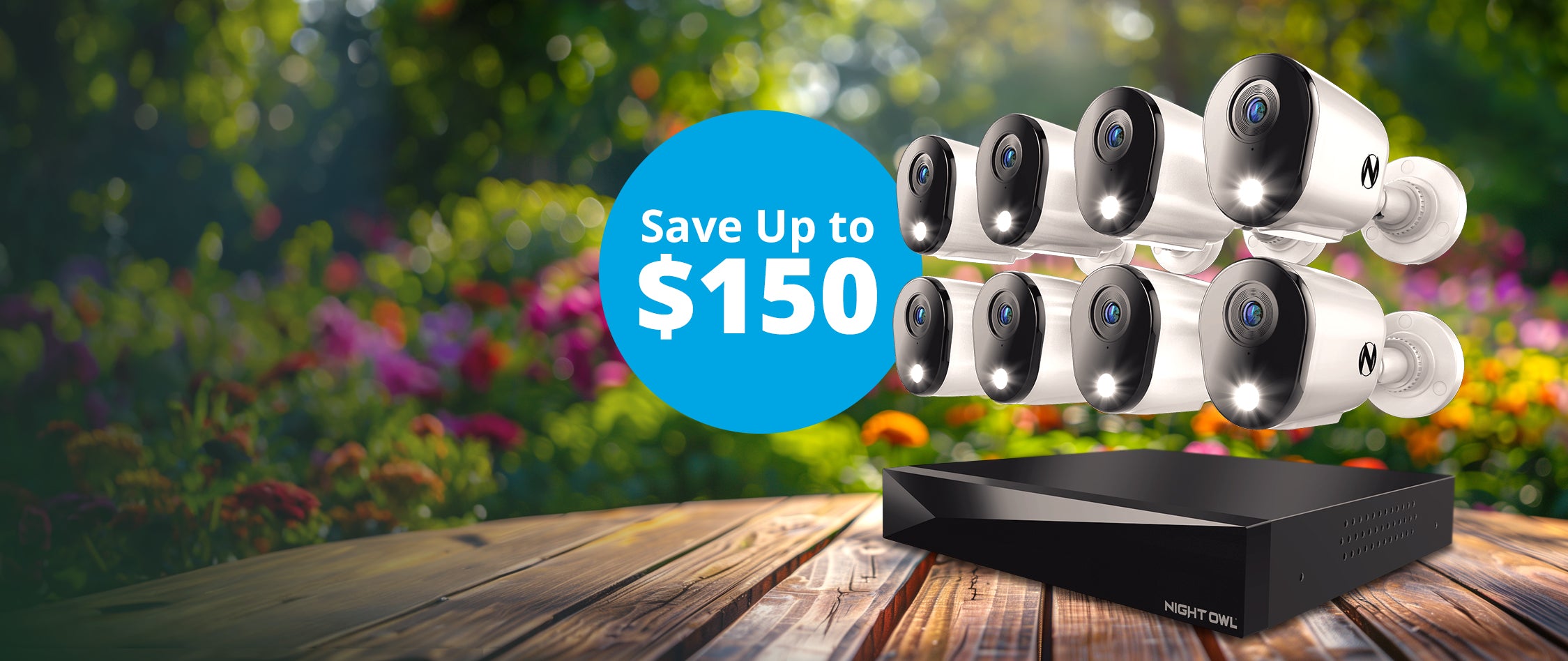 FTD8 series sytem displaying "Save Up to $150"