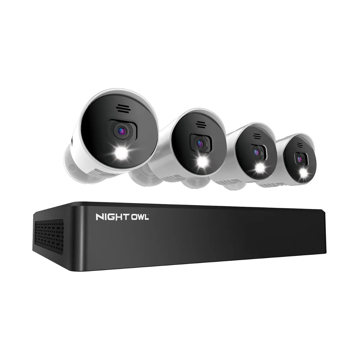 8 Channel 4K Bluetooth DVR with 1TB Hard Drive and 4 Wired 4K Spotligh –  Night Owl SP, LLC