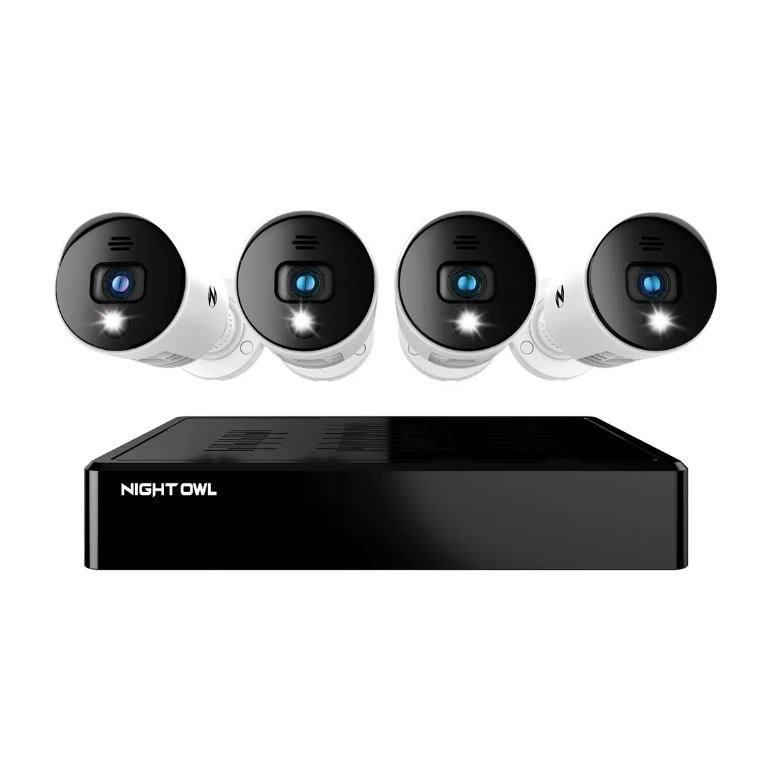 Night owl sale security 4 cameras