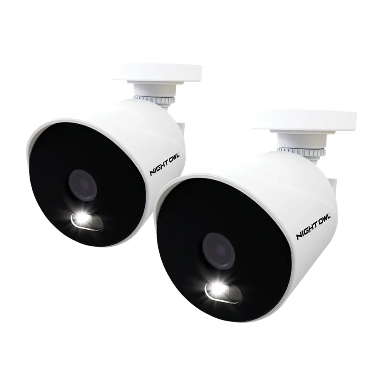 Add On Wired 1080p Spotlight Cameras - 2 Pack - White – Night Owl