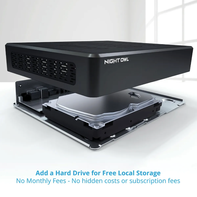 16 Channel 1080p Bluetooth DVR with Customizable Storage - Add up to 20 Total Devices