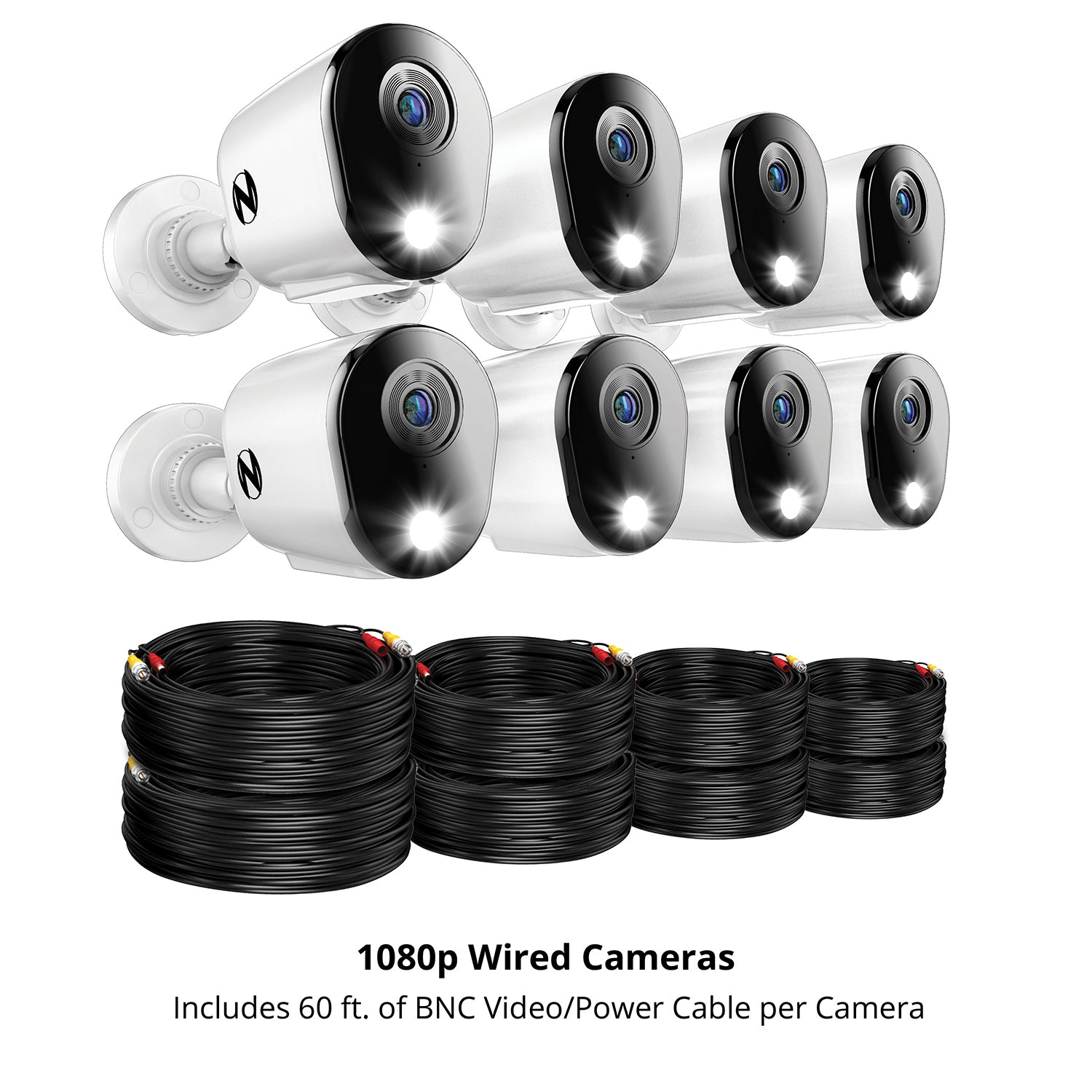 8 camera wireless security system fashion with dvr