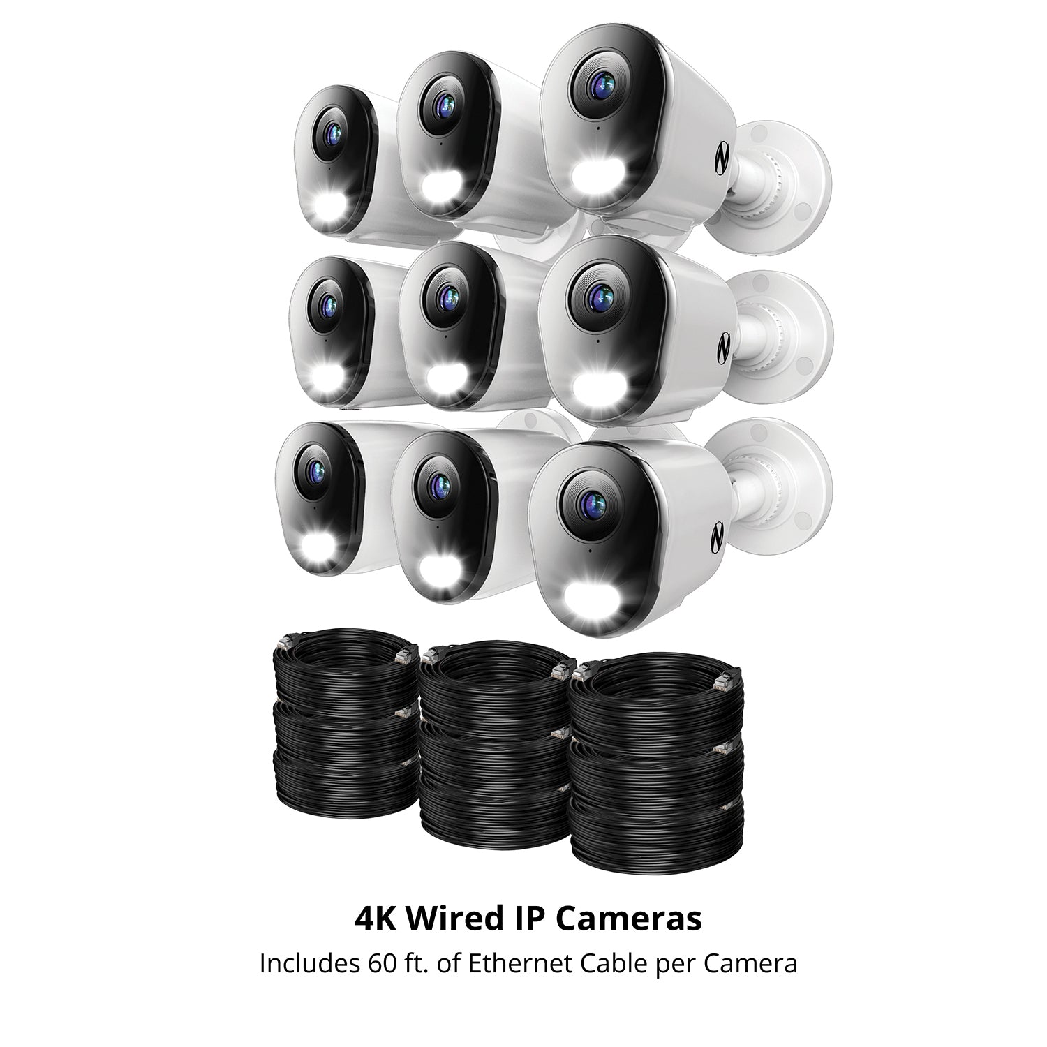 Ethernet wired security fashion cameras