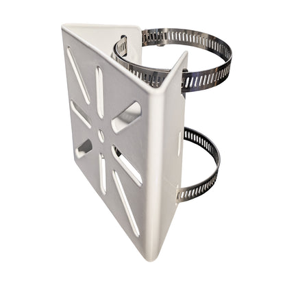 Pole Mount Bracket - White