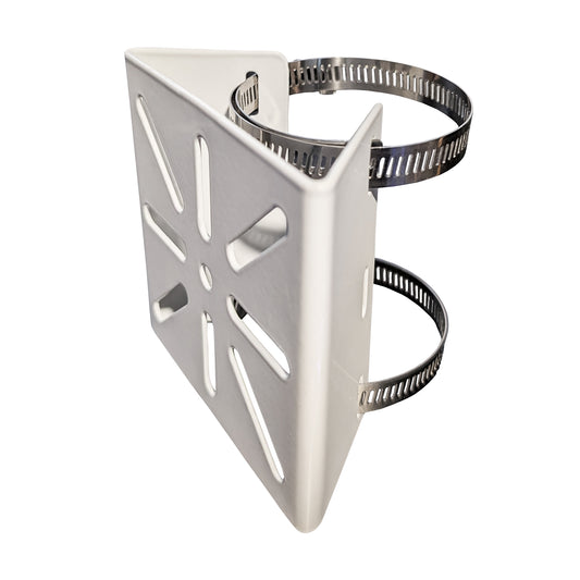Pole Mount Bracket - White