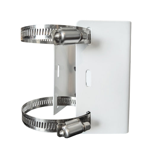 Pole Mount Bracket - White