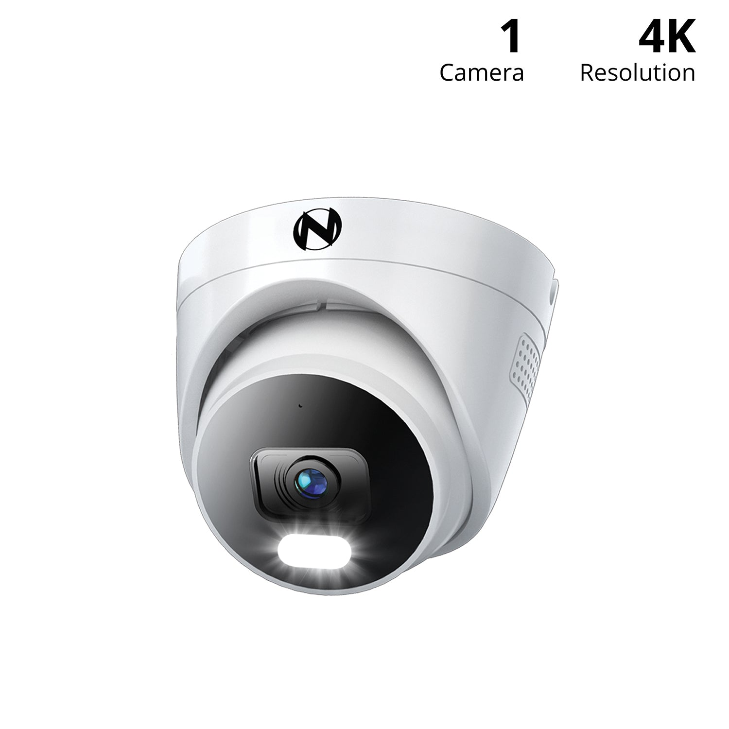 security camera with stats