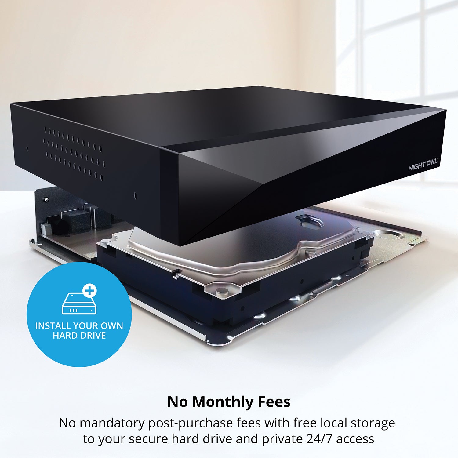2-Way Audio 20 Channel 4K DVR with Customizable Storage - Add up to 20 ...