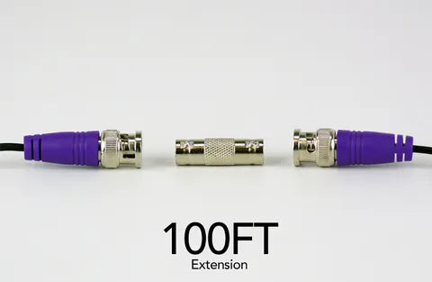 Night Owl 100 ft. In-Wall Rated Video/Power Camera Extension Cable with Extension Adapter