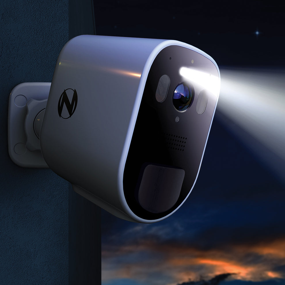 Wire Free 2K Spotlight Camera with 2-Way Audio - White – Night Owl SP, LLC