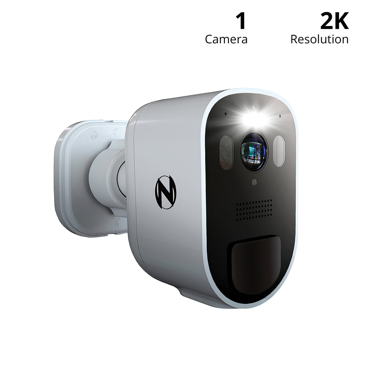 Wire Free 2K Spotlight Camera with 2-Way Audio - White – Night Owl SP, LLC