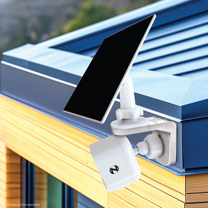 Two-in-One L Wall Mount Bracket - Compatible with Battery Cams and Solar Panel