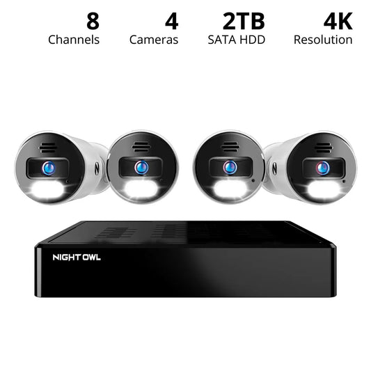 Night owl hot sale 4 channel dvr
