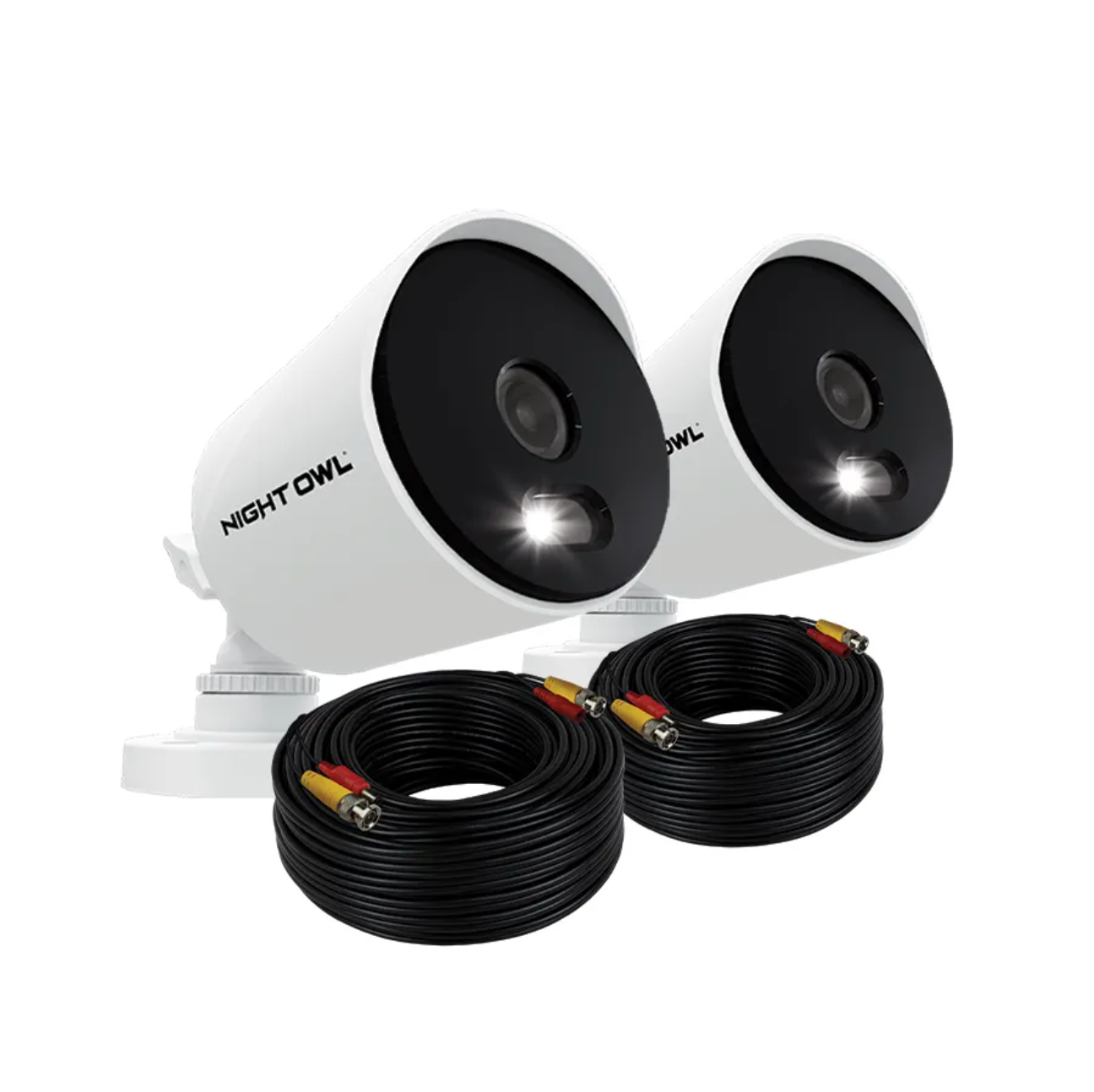 Add On Wired 1080p Spotlight Cameras - 2 Pack - White