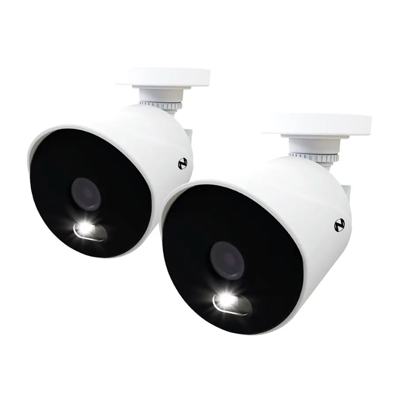 Refurbished Add On Wired 4K Spotlight Cameras (2-Pack)