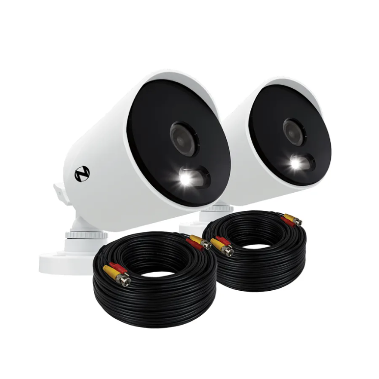 Refurbished Add On Wired 4K Spotlight Cameras (2-Pack)