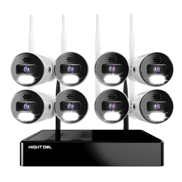 10 Channel 4K Wi-Fi NVR Security System with 1TB Hard Drive and 4 Wi-F –  Night Owl SP, LLC