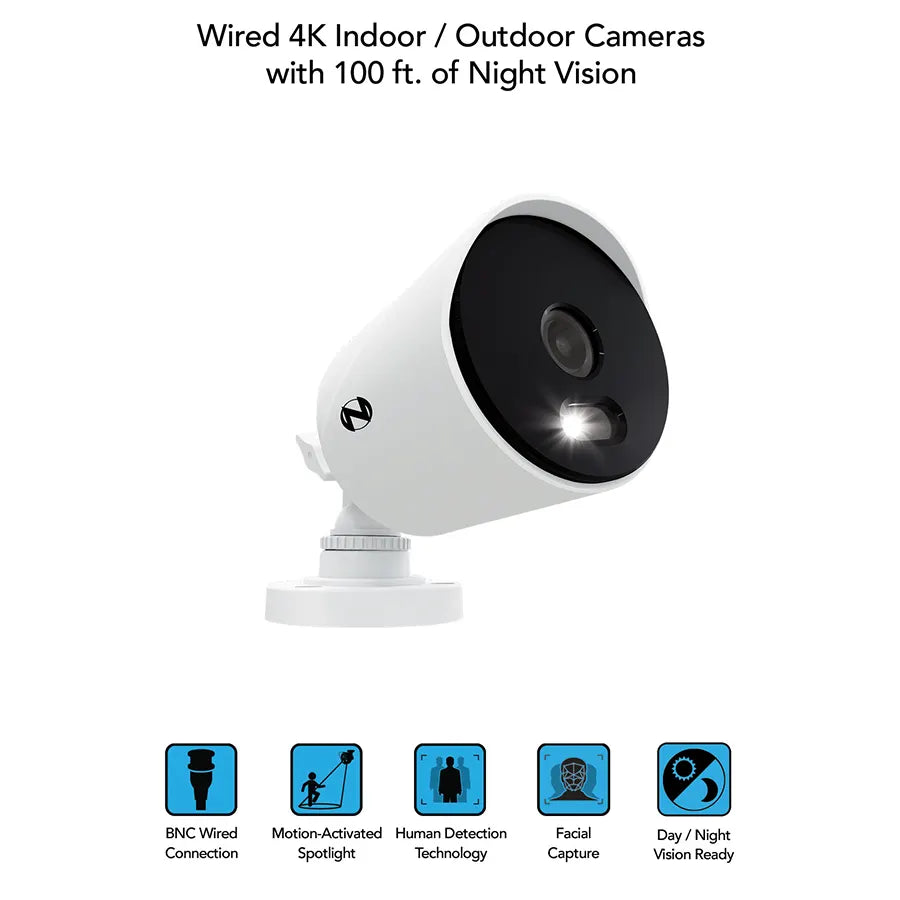 security camera showing features